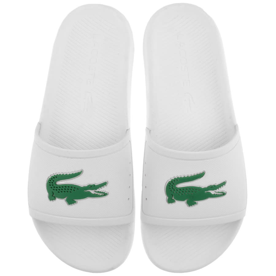Alternative Image for ProductLacoste Croco Sliders White1